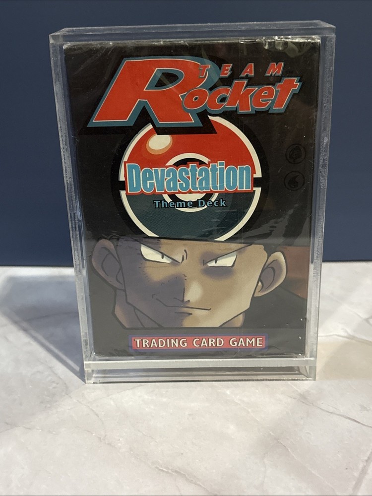 2000 Pokémon Team Rocket Devastation Theme Deck (Open Box)