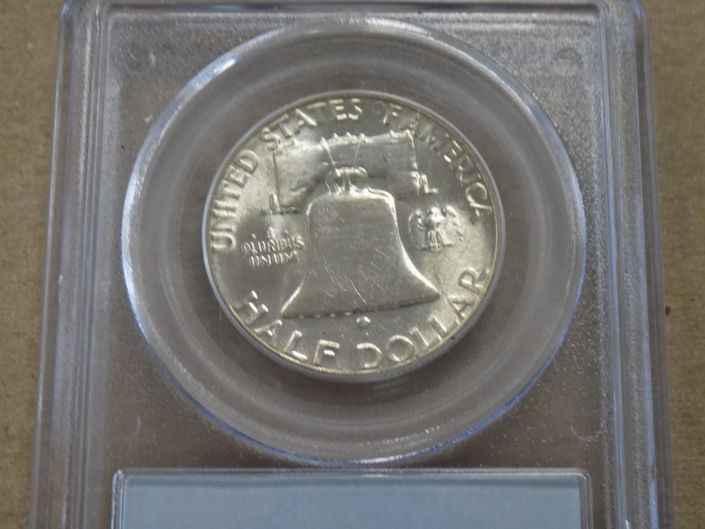 1952 50C Franklin Half Dollar PCGS MS64