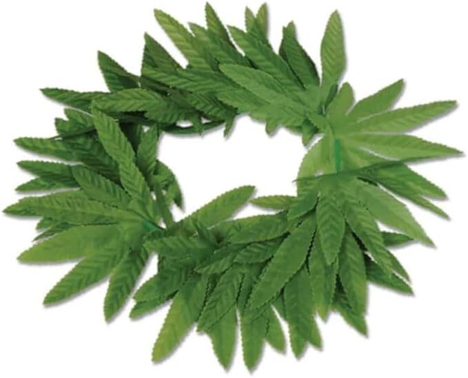 Beistle Company Tropical Fern Leaf Headband 20"