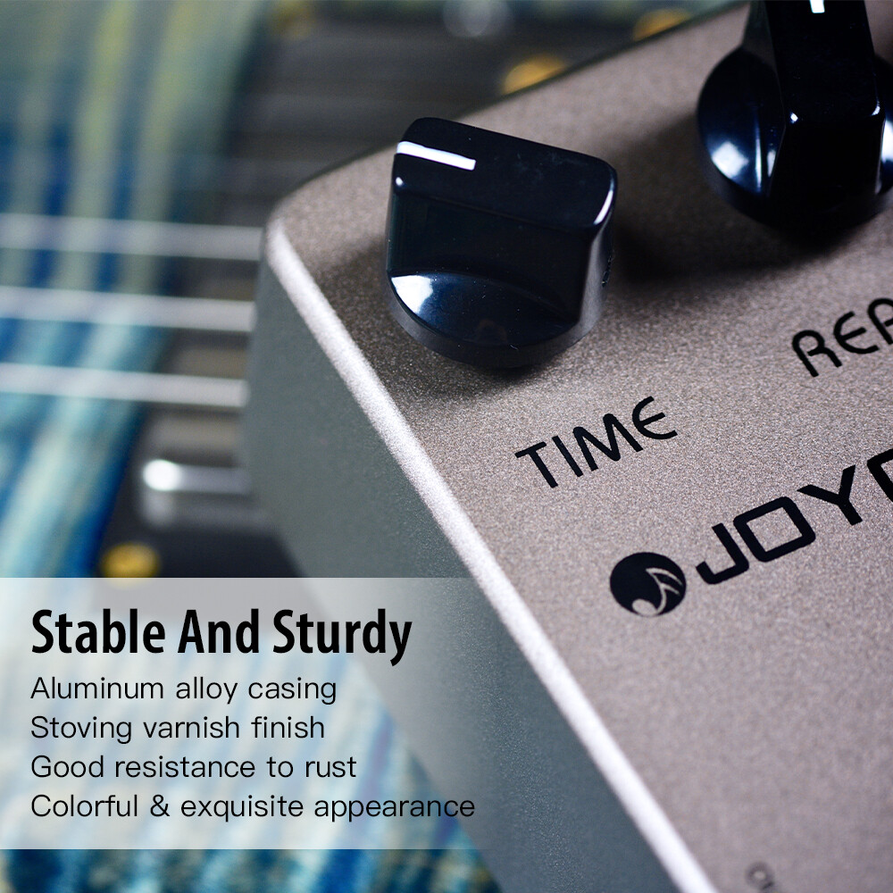 JOYO Digital Delay Guitar Effect Pedal True Bypass Mini Single Type Metal Shell