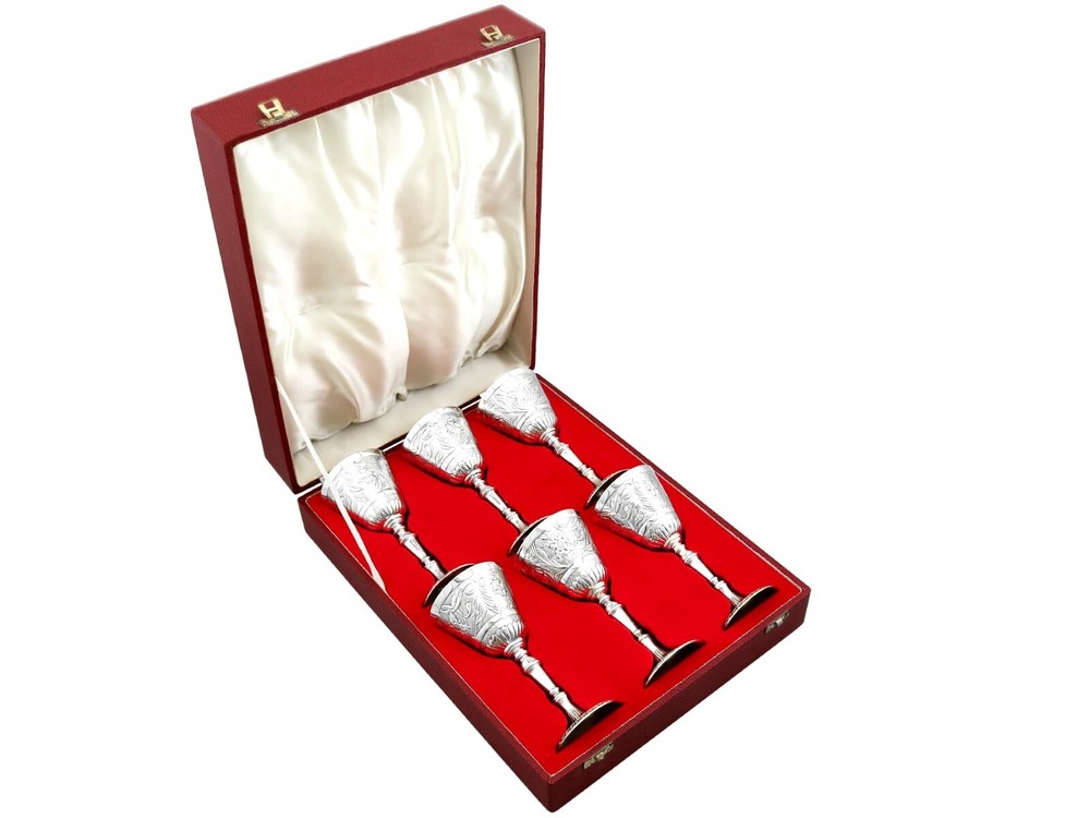 Vintage Sterling Silver Goblets (1969)