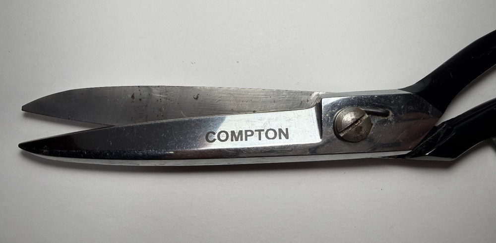 Vintage Compton 11” Scissors Tailor Shears