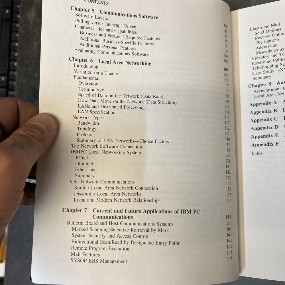 Communications & Networking For The IBM PC 1983