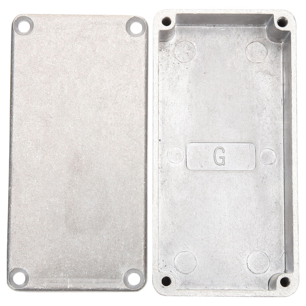 Replacement Aluminum Box Case Instrument Effector Enclosure Pedal Board Case