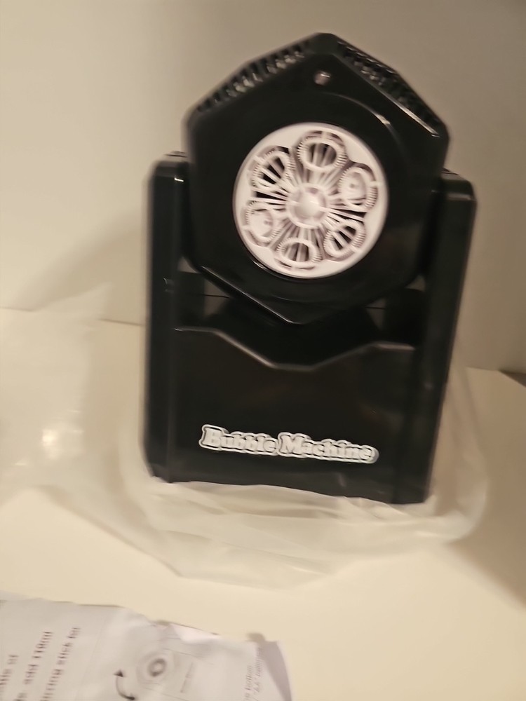 Portable Automatic Bubble Machine