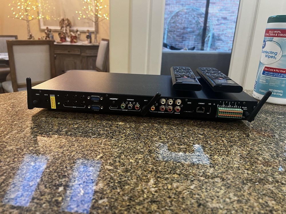 Control4 C4-HC800-BL Smart Home Hub with 2 Remote Controls