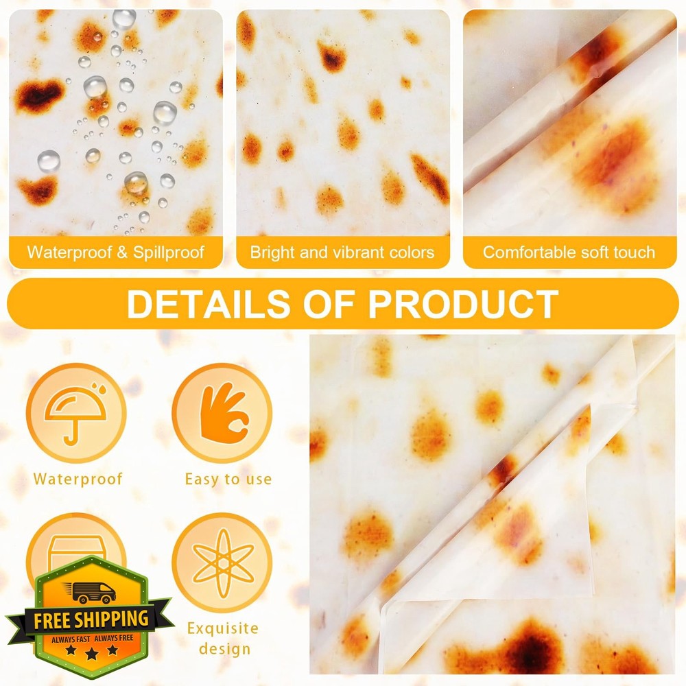 PHOGARY 3 Pack Passover Tablecloth, Yellow Matzah Pesach Disposable