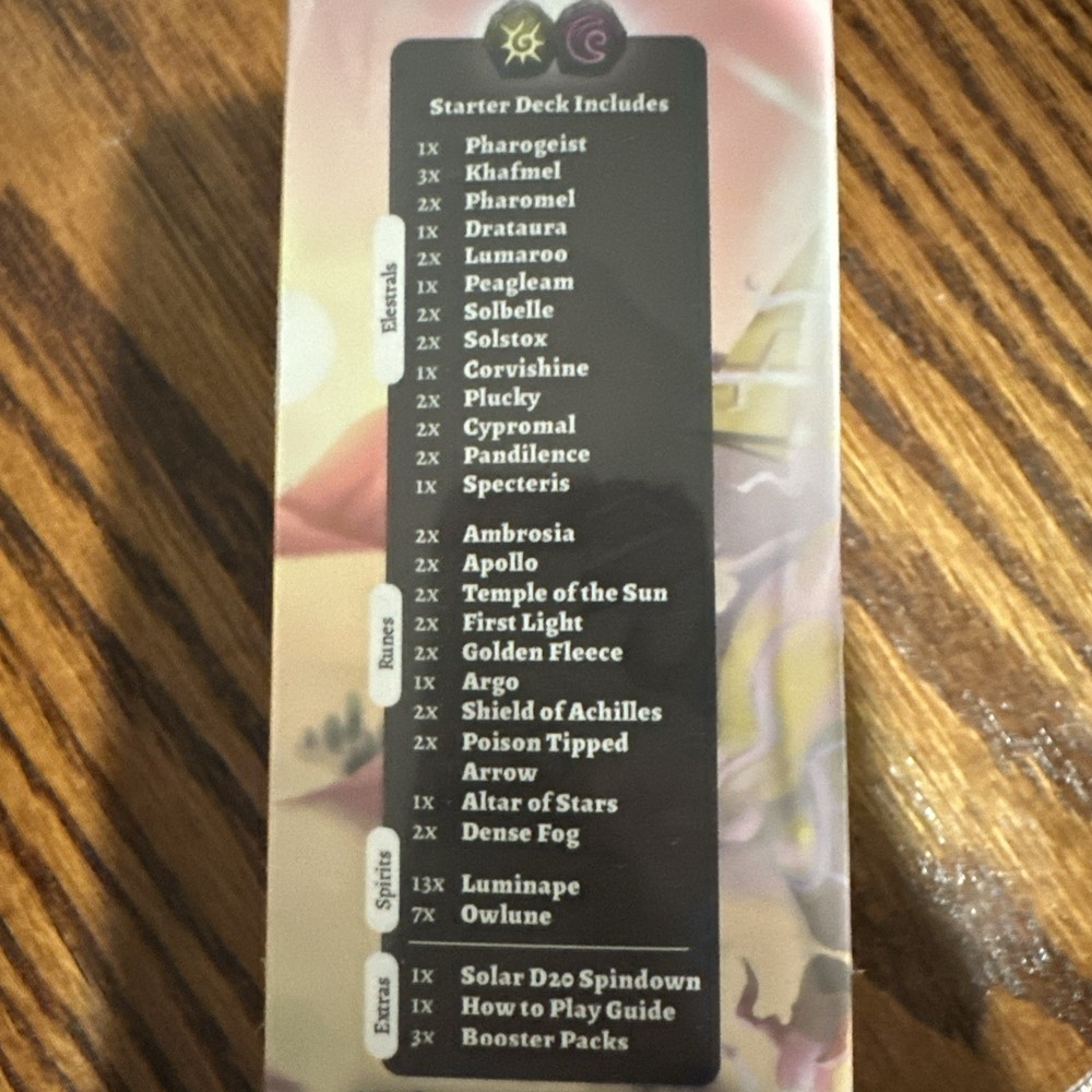 Pharogeist Starter Deck with 3 Packs