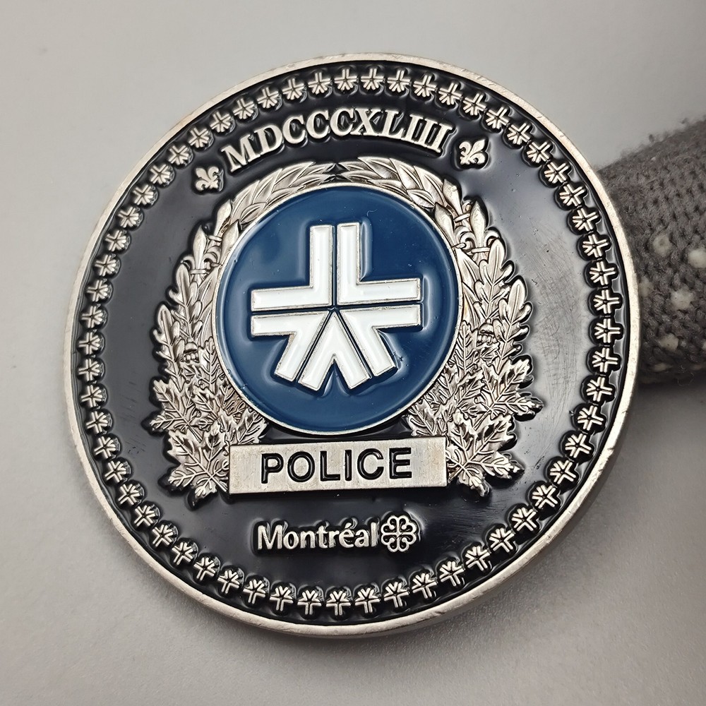 Montreal Police Challenge Coin