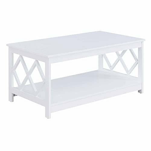 Diamond Coffee Table White