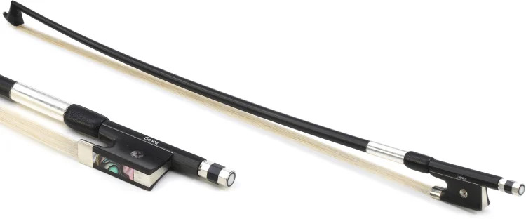 GEWA Carbon Violin Bow - Full-lined Nickel, 1/8 Size