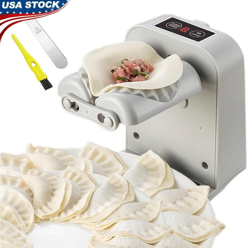 Electric Gyoza Maker Automatic Dumpling Machine Easy Clean Time Saving Kitchen