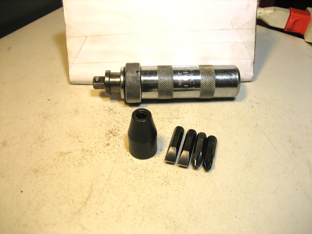 Impact Driver No.2500 3/8"Dr With 4-Hex Bits