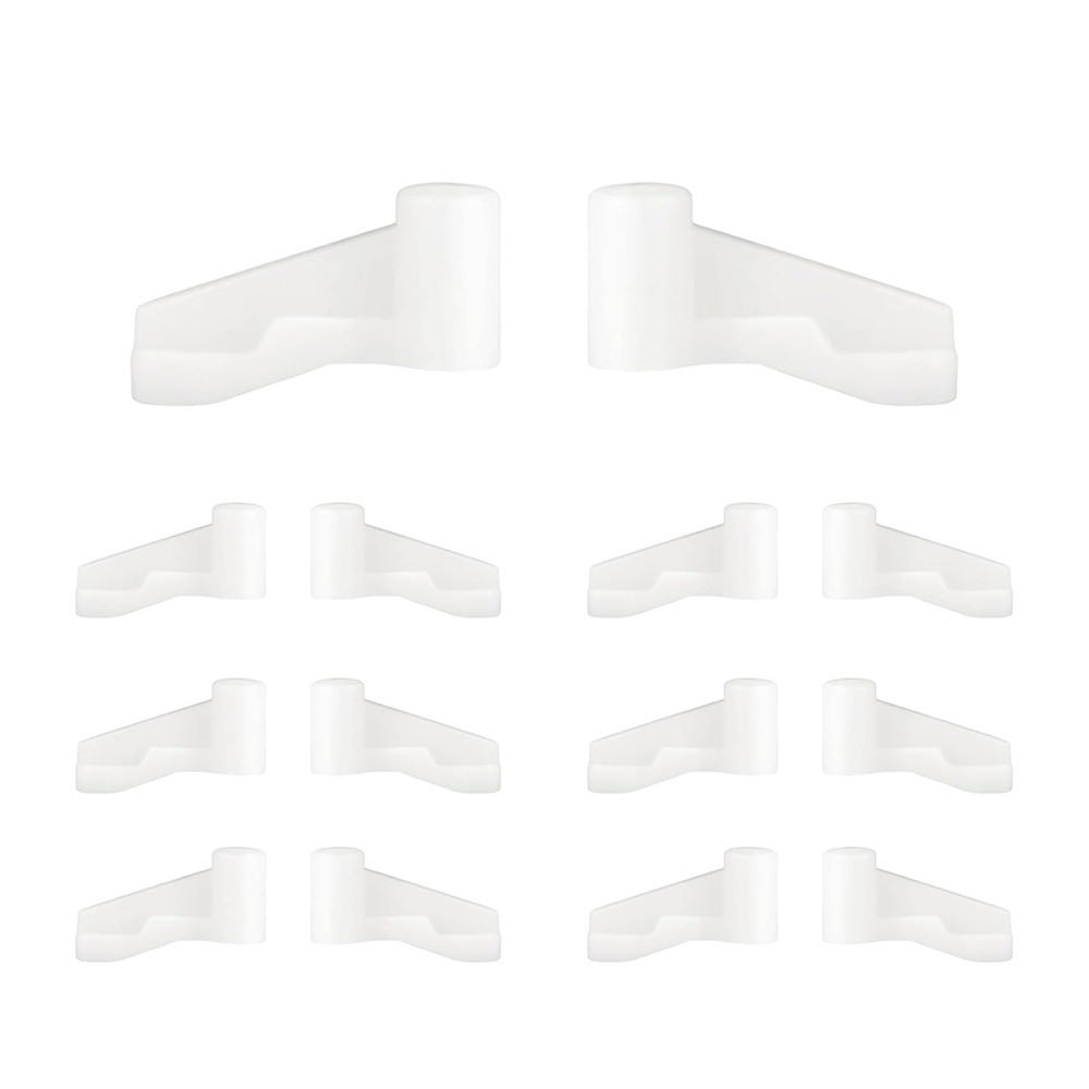 14 Pack Switch Socket Mounting Claws Plastic Outlet Mounting Tabs for Most Stand