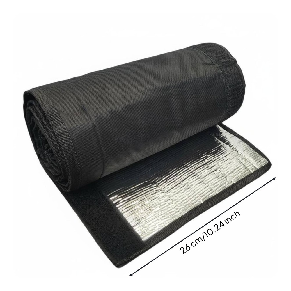 HVAC Pipe Insulation Cover High Temperature Resistant for DIYers