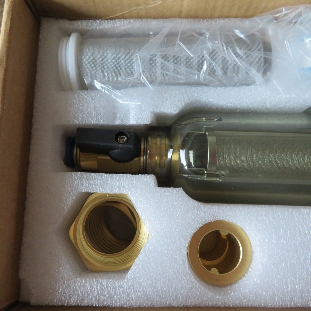 MewMore WHC40 Reusable Backwash Spin Down Sediment Filter 3/4" MNPT