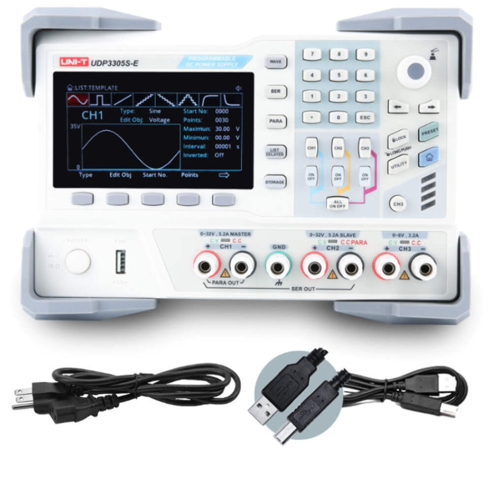 UNI-T UDP3305S-E 4Ch Advanced-Series Programmable Linear DC Power Supply 328W