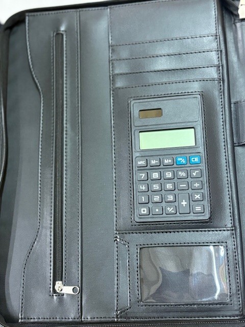 Black Padfolio COSSINI