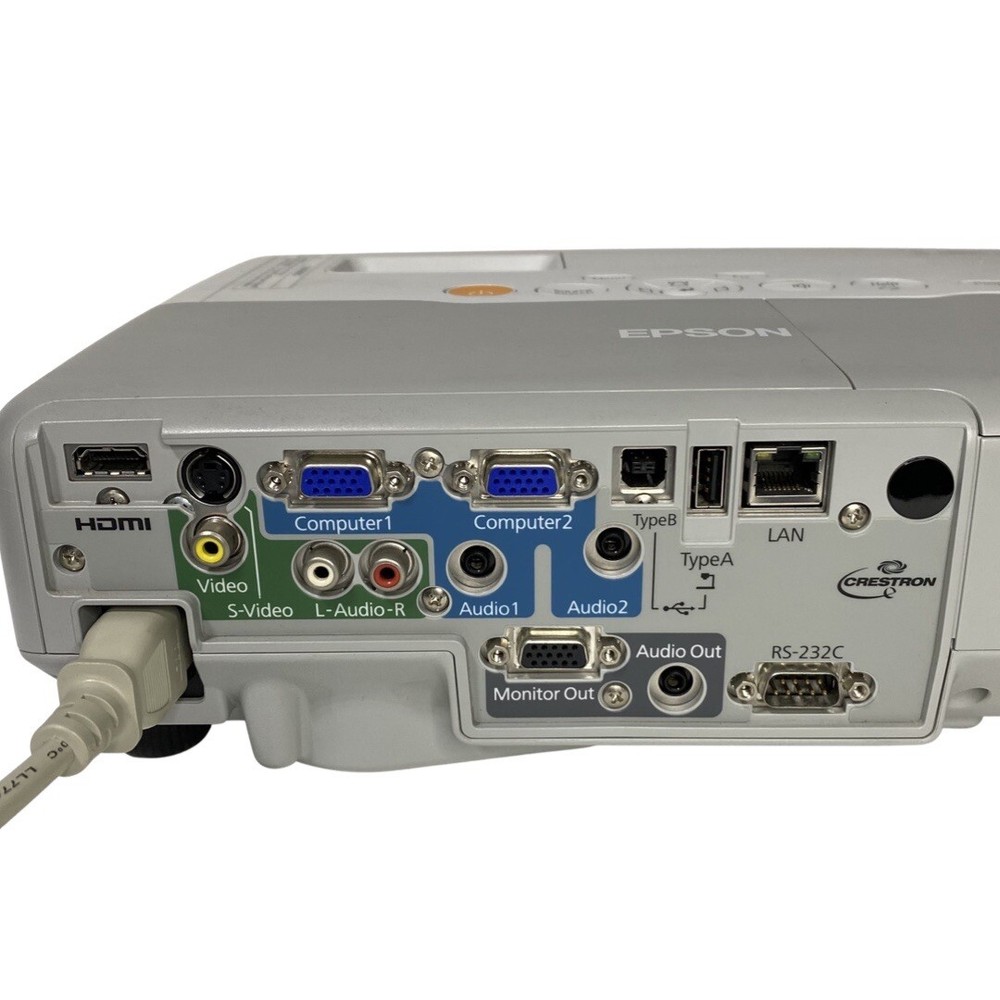 Epson LCD Projector PowerLite 93 Model H382A with Remote Control