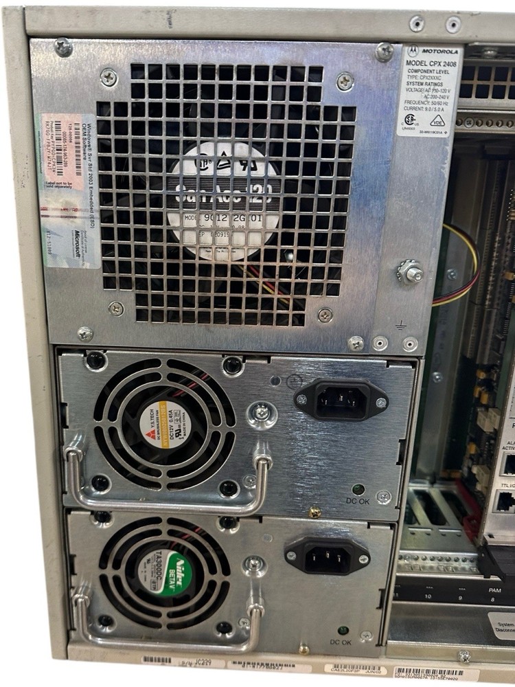 Motorola CPX2000, CPX2408 Trunking Controller with Modules **SALE**