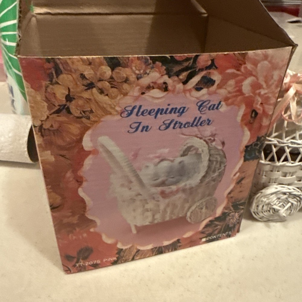 Keeping Cat In Stroller 1992 New In Box