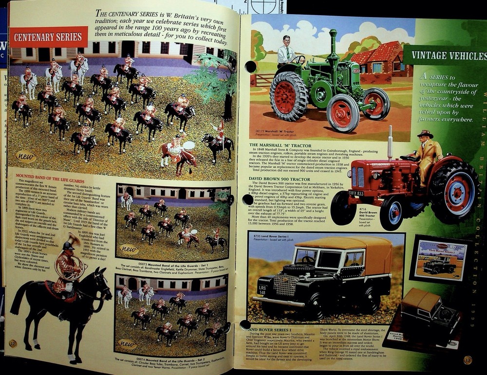 Britians, 1999 Catalog , All Metal Models  