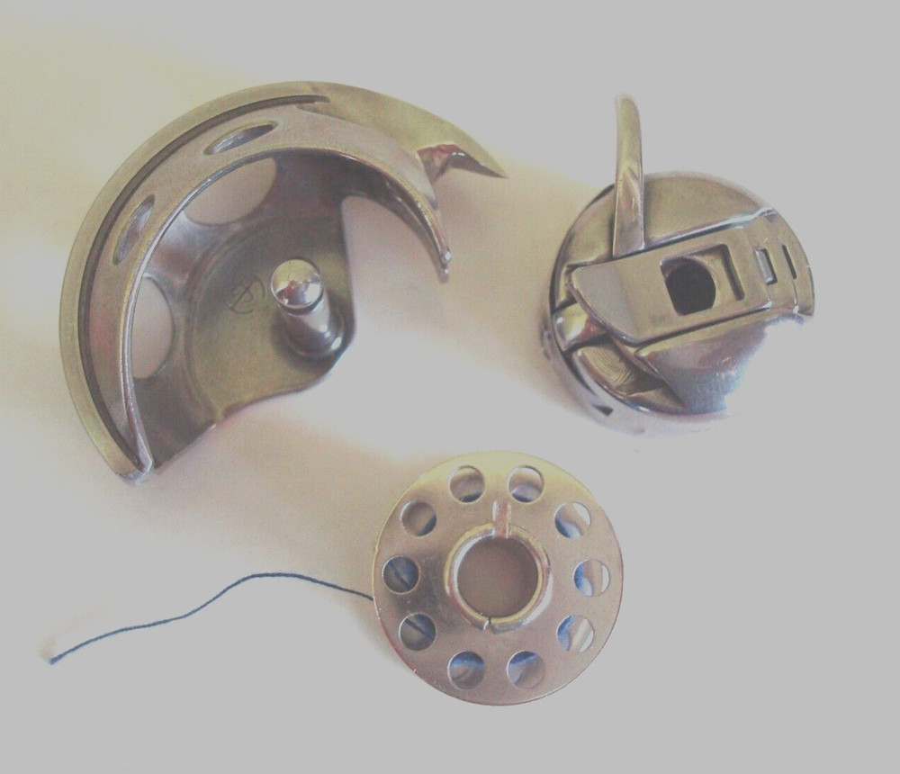 3PC GENUINE SHUTTLE HOOK "J" + BOBBIN CASE "J"+ BOBBIN FOR SEWING MACHINE  B3.8