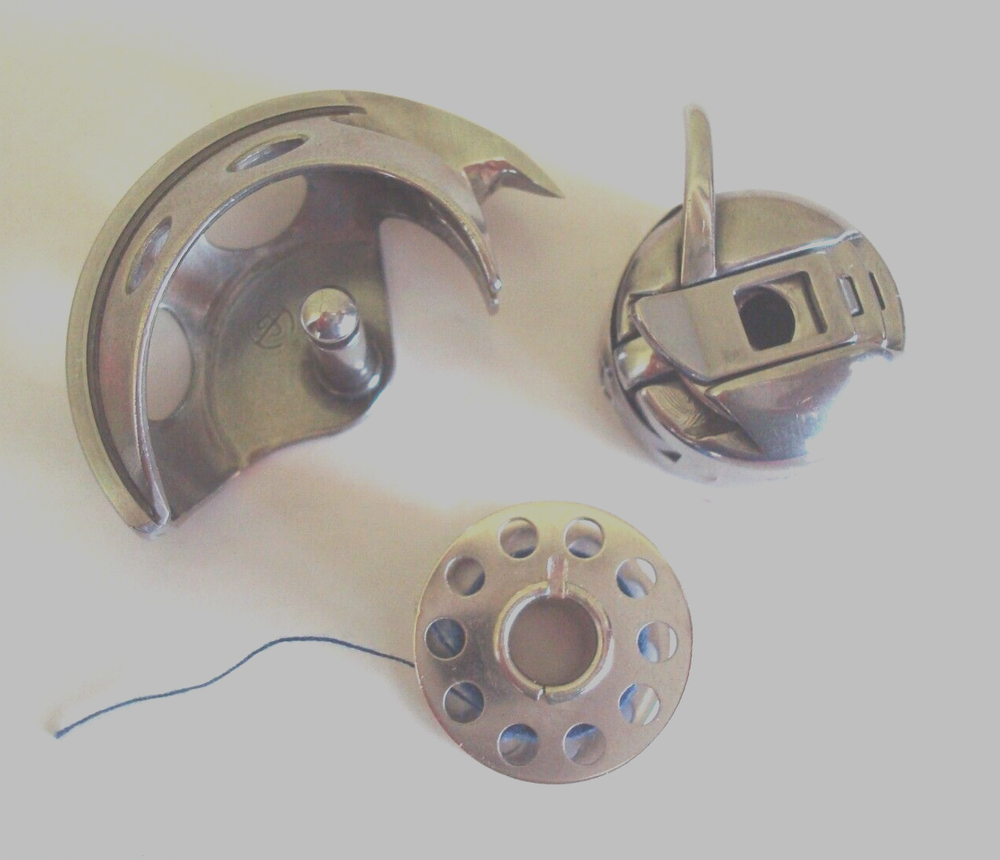 3PC GENUINE SHUTTLE HOOK "J" + BOBBIN CASE "J"+ BOBBIN FOR SEWING MACHINE B3.8