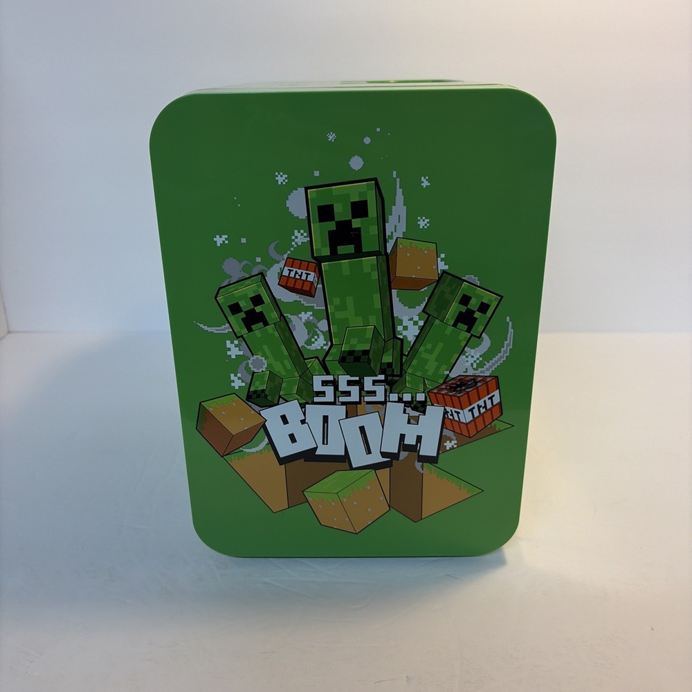 Minecraft Creeper Mini Fridge Portable Tabletop Electric Cooler