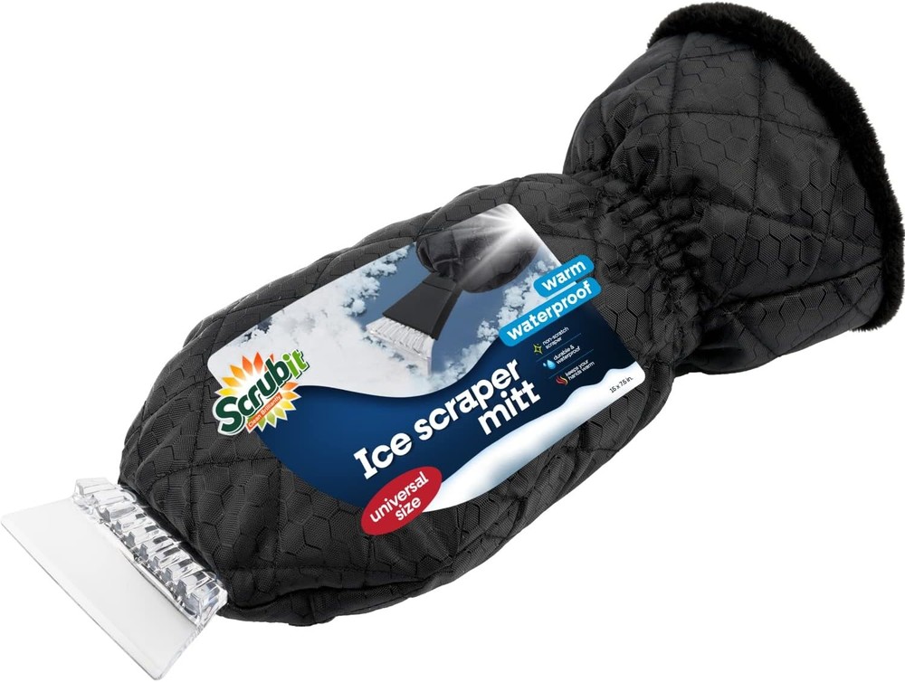 Ice Scraper with Glove, Windproof Snow Removal Tool
