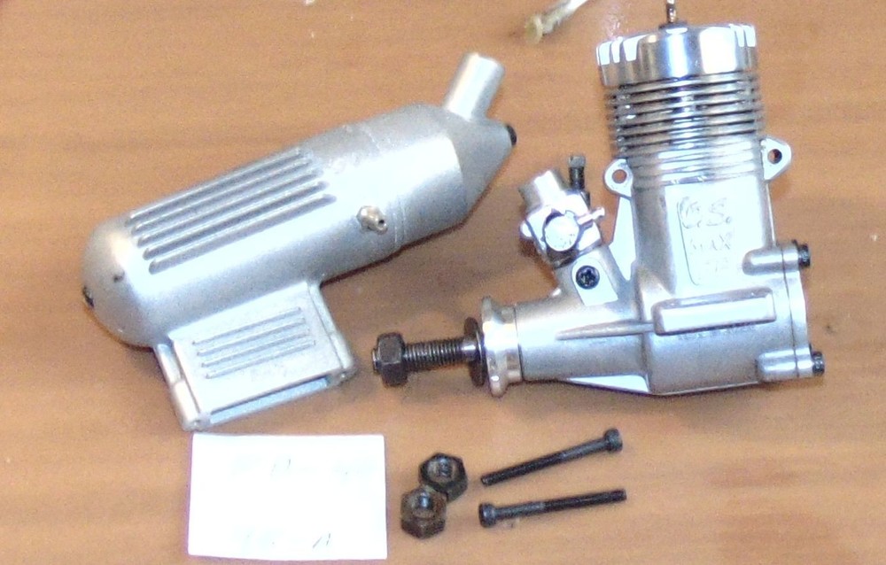 OS FP 40 RC Model Airplane Engine, cleaned in excellent cond. 95-A