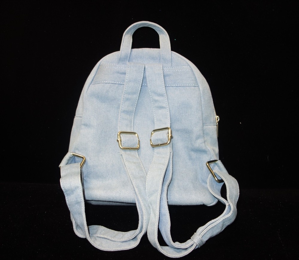 Mini Denim Backpack - Outer Space / Astronaut Theme