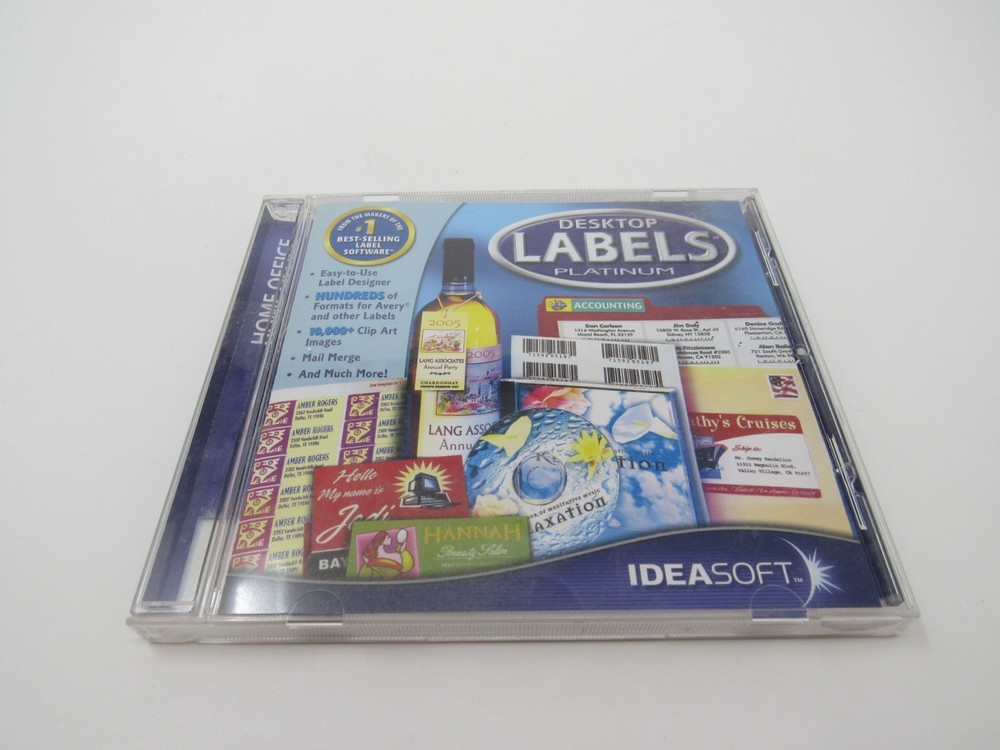 Ideasoft Desktop Labels Platinum