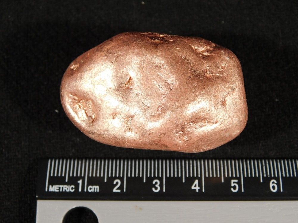 Heavy Solid 100% Natural COPPER NUGGET or Native Copper Float Michigan 184gr