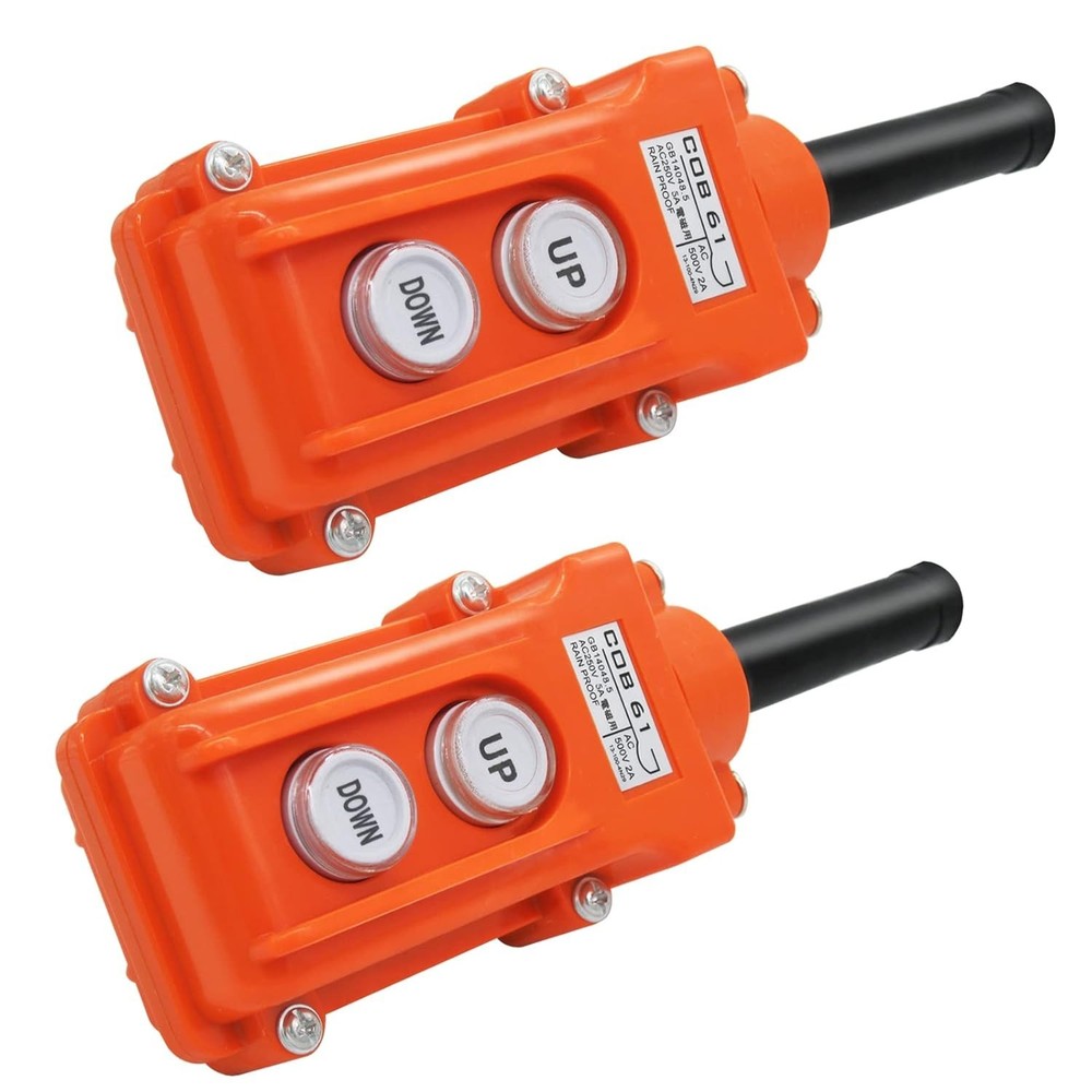 2pcs Dump Trailer Remote Up Down Switch, Hoist Control Switch Hoist Controlle...