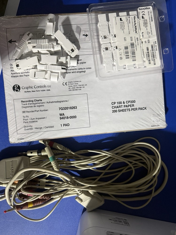 Welch Allyn CP150 Digital ECG Machine Printer with Spirometer