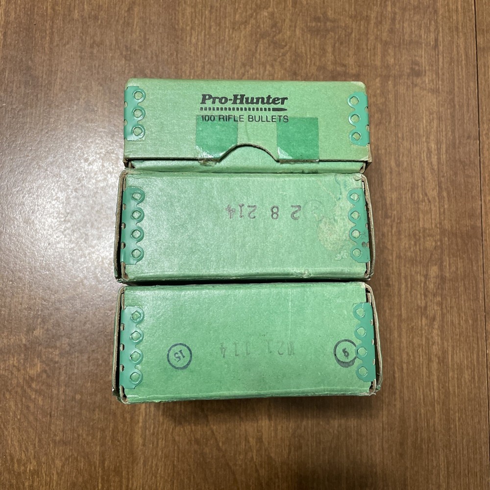 2 Empty Sierra Rifle Bullet Boxes & 1 Sierra Pro-Hunter Box