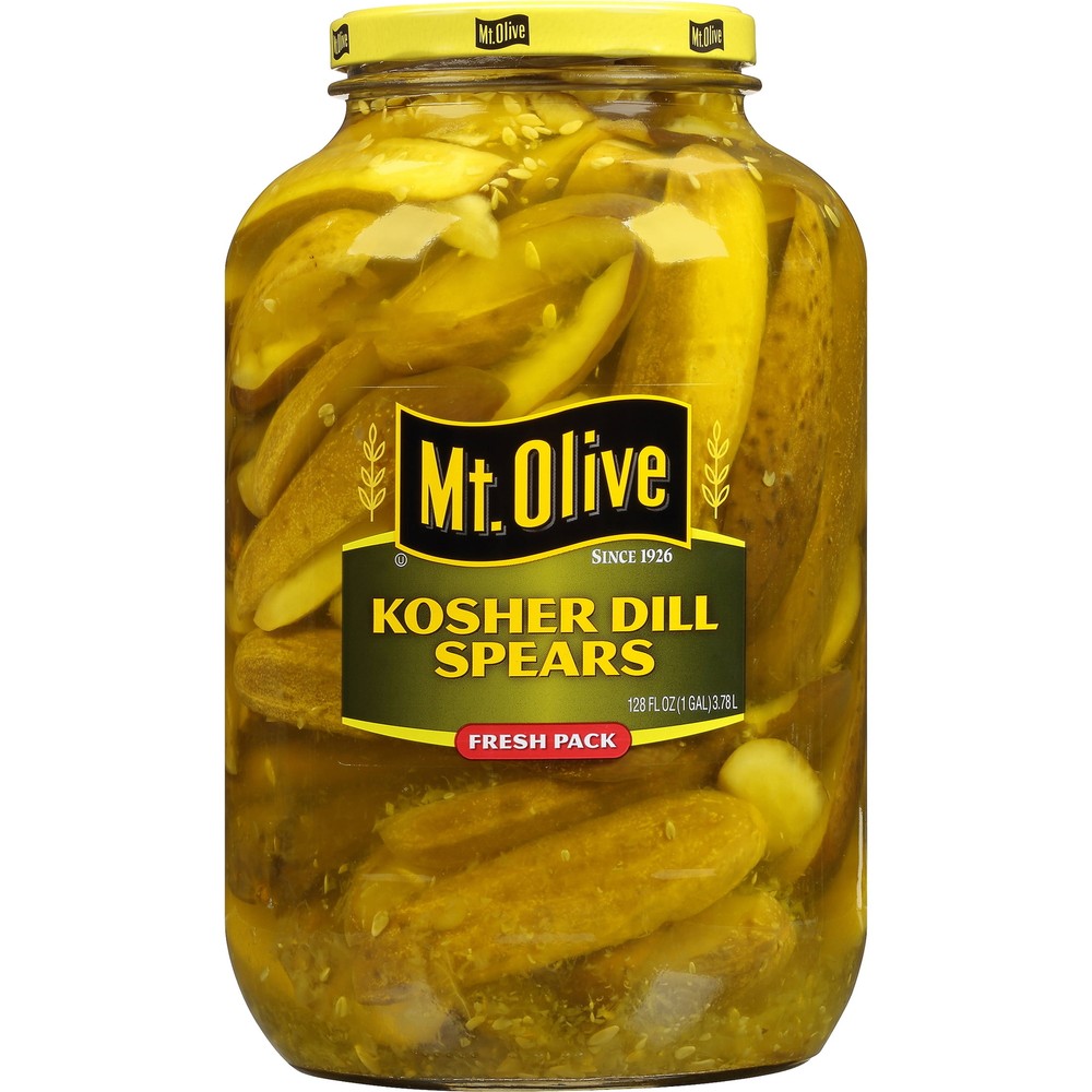 Kosher Dill Pickle Spears, 1 gal Jar