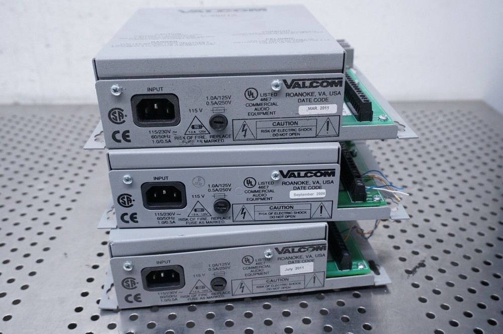 Valcom V-2001A One Way Single Zone Page Control Unit