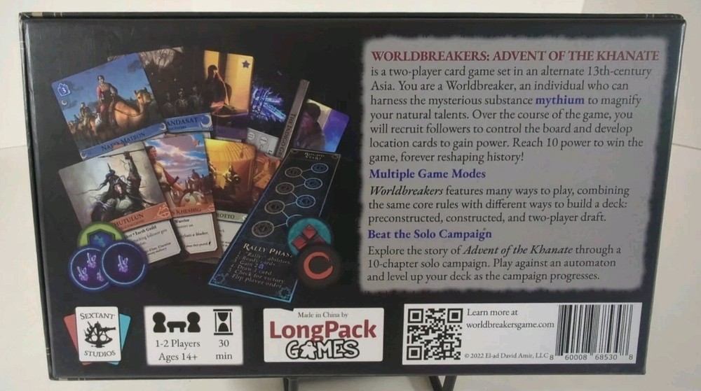 Sextant Studios Board Game Worldbreakers - Advent of the Khanate First-Edition