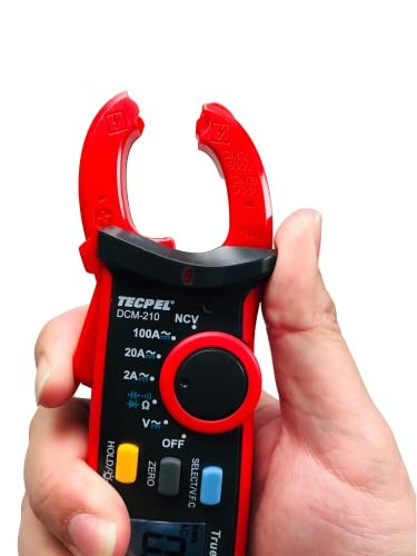 DCM-210 2000 Counts True RMS AC/DC clamp Meter
