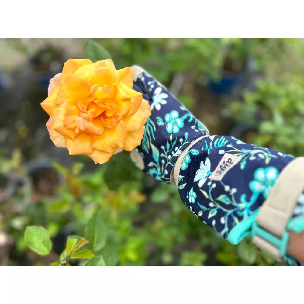 Women'S Large Long Cuff Garden Gloves