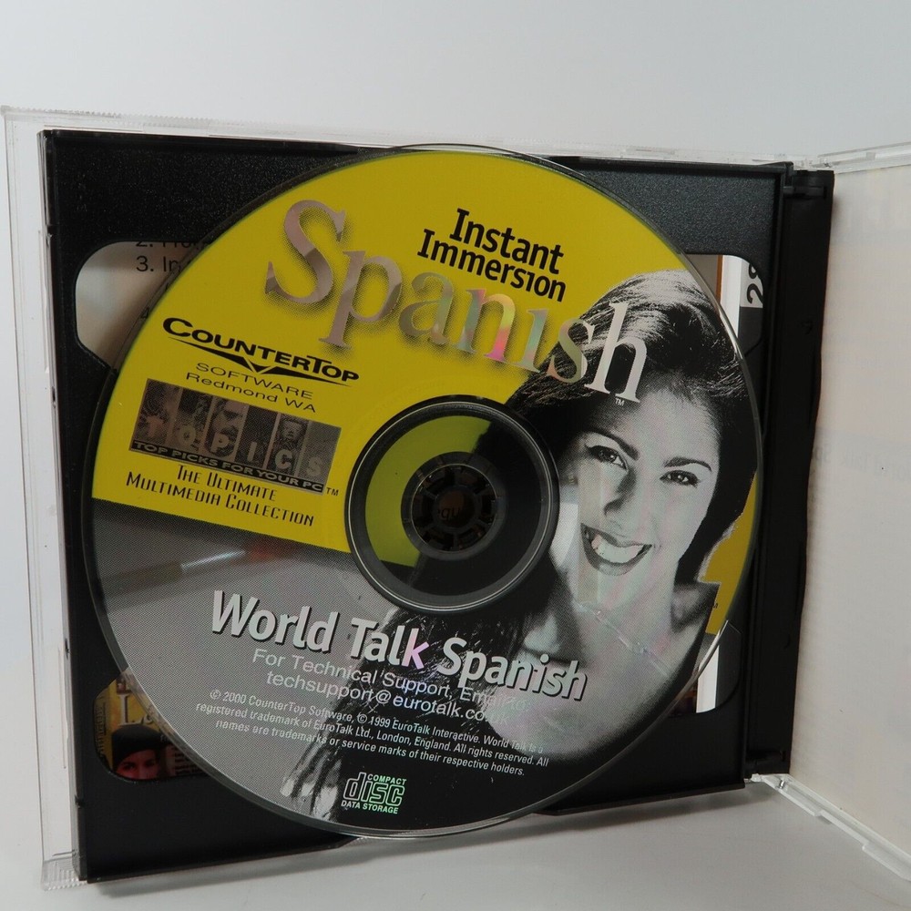 Topics Entertainment Instant Immersion Spanish for Windows/Mac CD