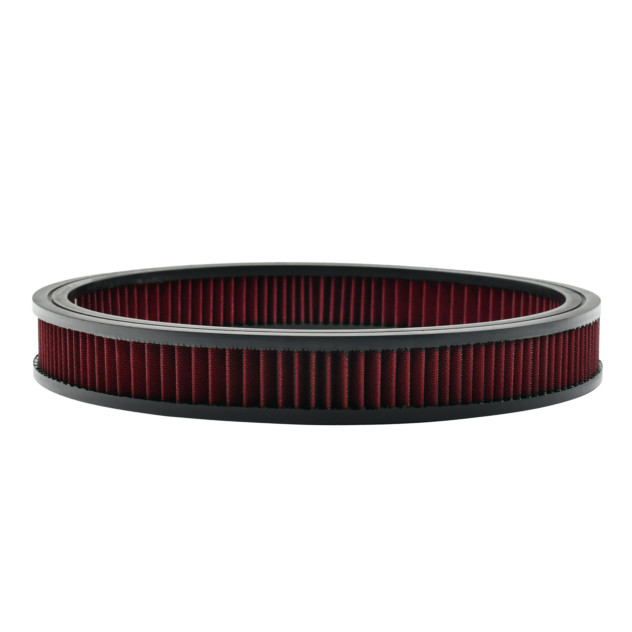 14x2" Washable & Reusable Round Air Cleaner Filter Element Replacement Red