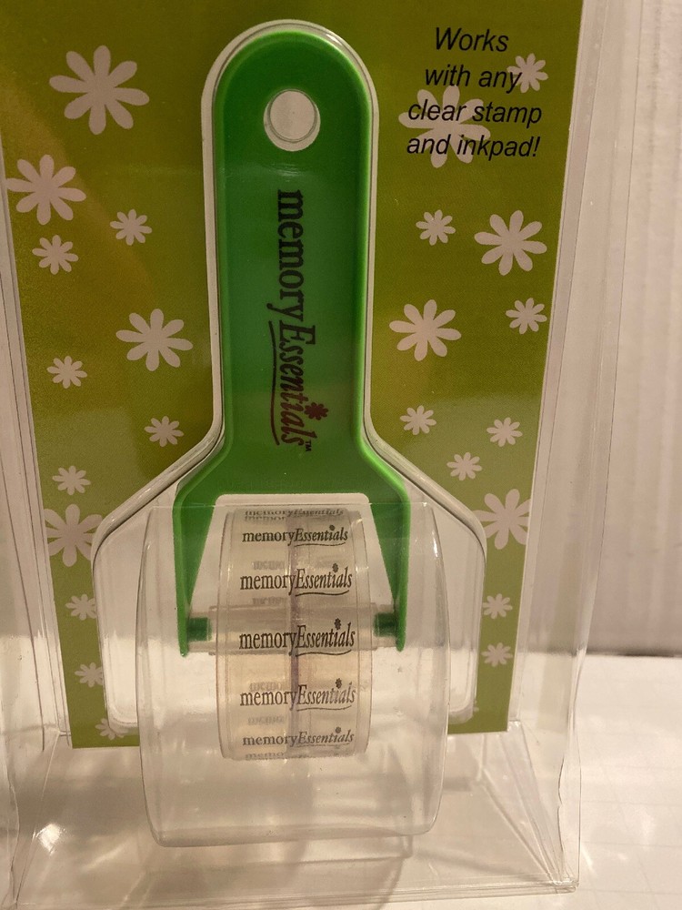 Memory Essentials Scrapbooking Tool Get Rollin’ Adhesive Wheel With Handle New