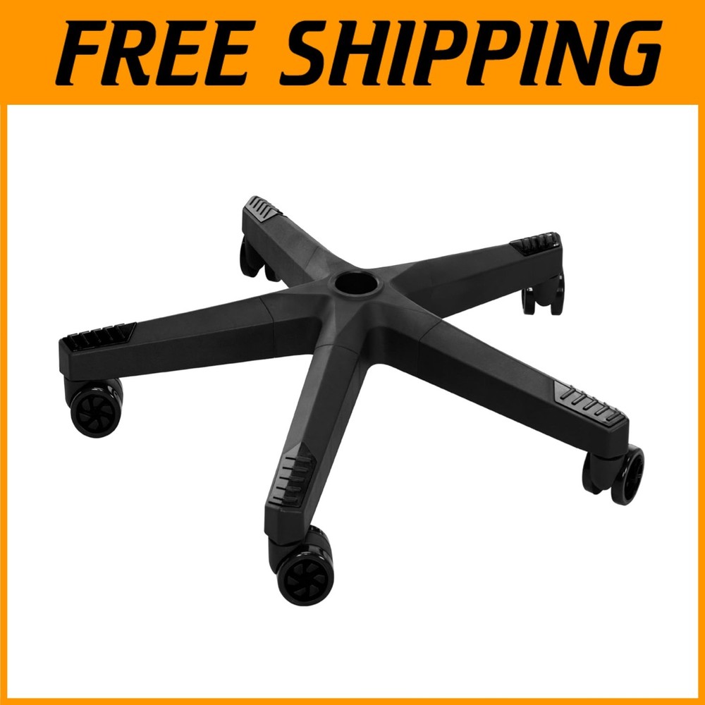 Gaming Chair Base Replacement Kit - 5 Casters Included