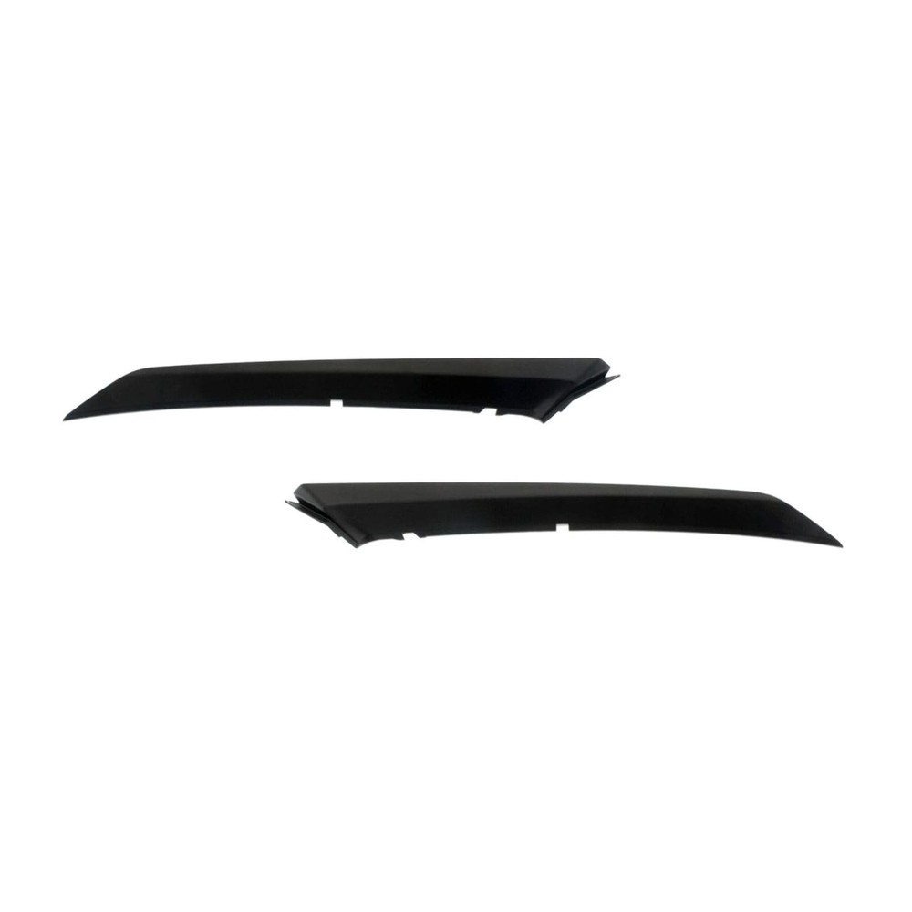 Bumper Trim Set of 2 Front Left & Right Upper Driver & Passenger Side Textured