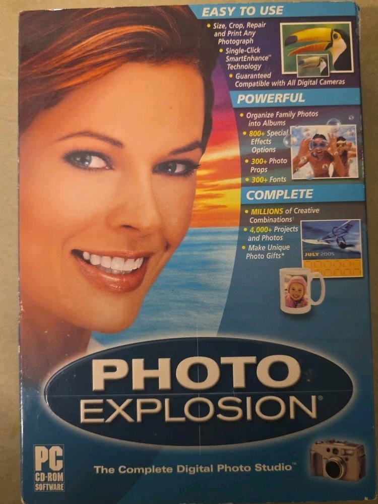 Nova Development Photo Explosion Complete Digital Photo Studio Software New