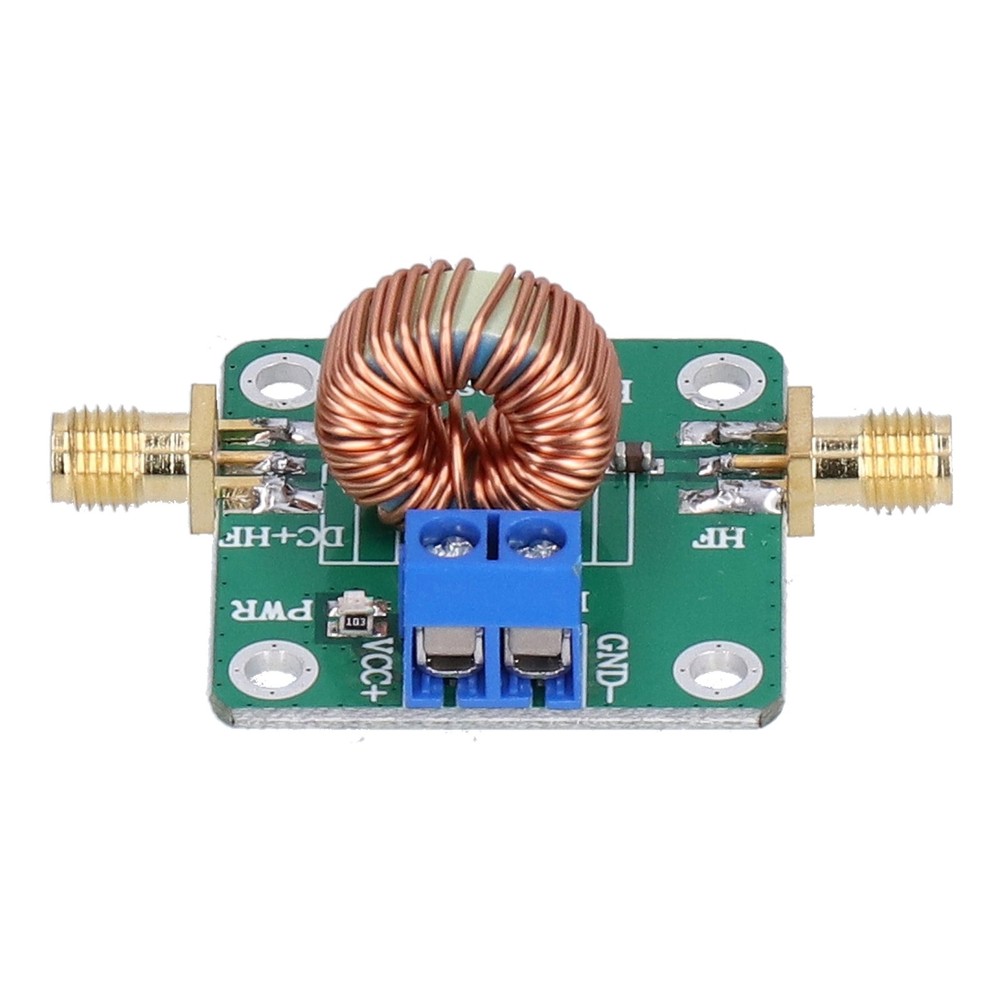 0.2‑180MHz Bias Tee Module RF Microwave DC Blocker Filter Board Electronic WT