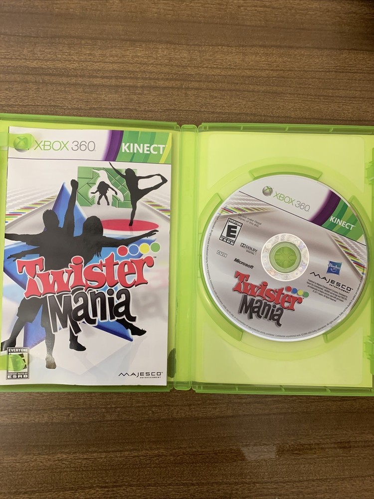 xbox 360 kinect censor bar with 4 games WORKING CIB GAMES